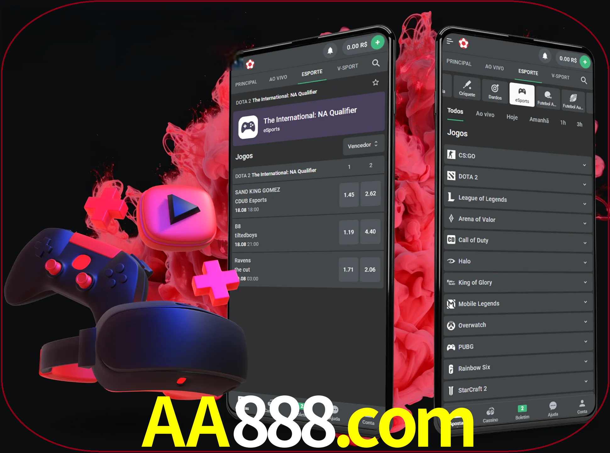 Para ter a aplicação móvel aa888 no seu smartphone, basta descarregar o ficheiro apk e seguir as instruções.