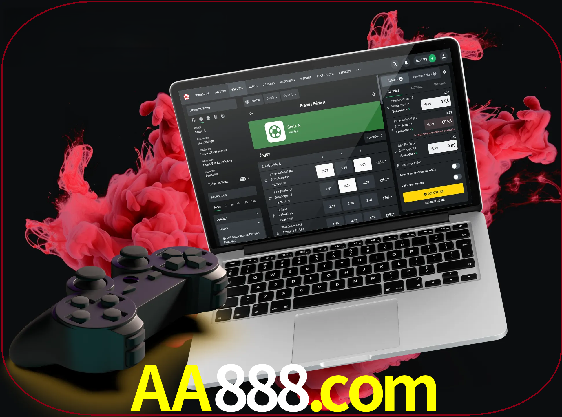 Visite a secção especial de jogos de vídeo em aa888 para descobrir em que jogos pode apostar e ganhar muito dinheiro.