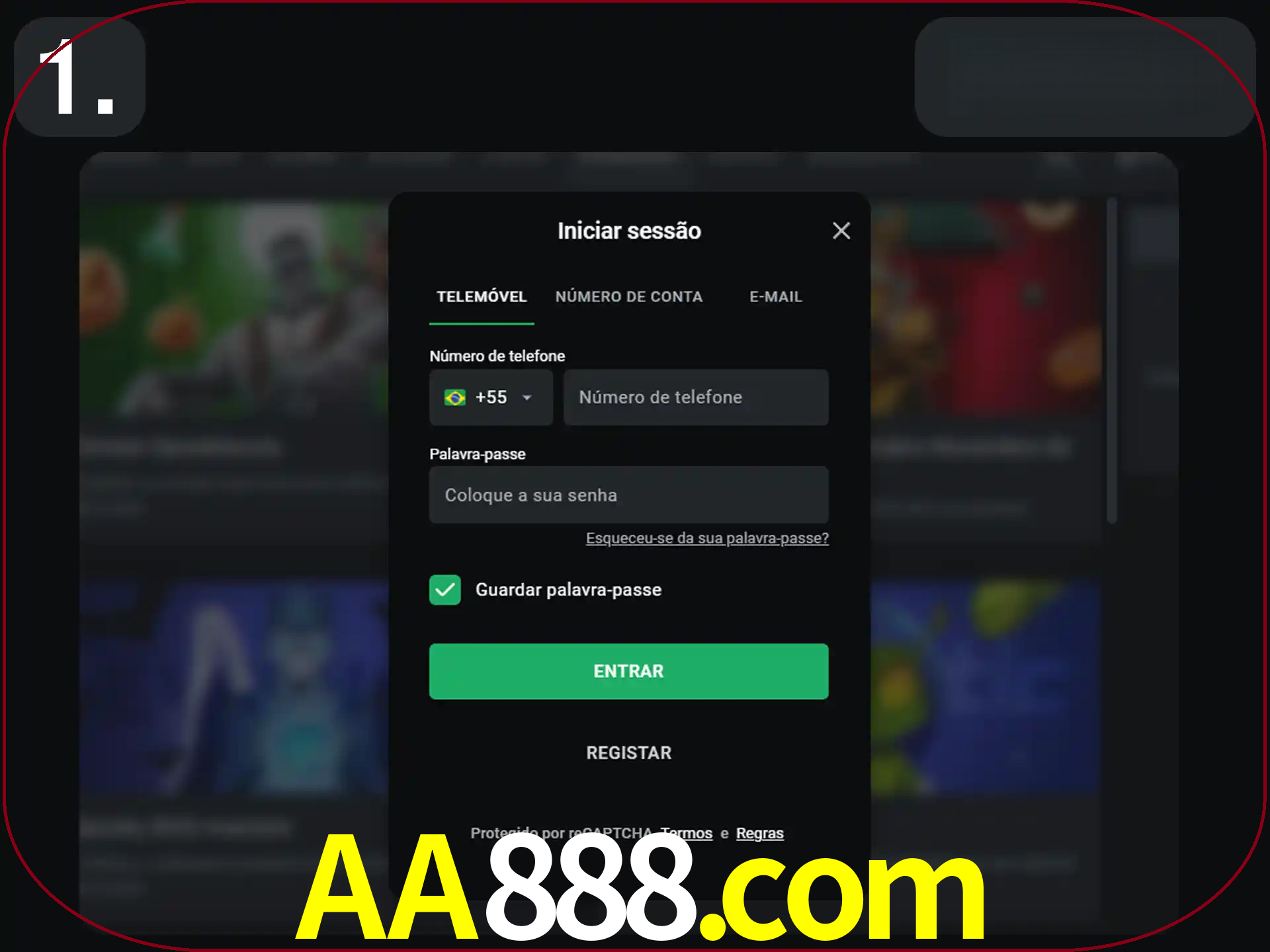 Acesse o site.