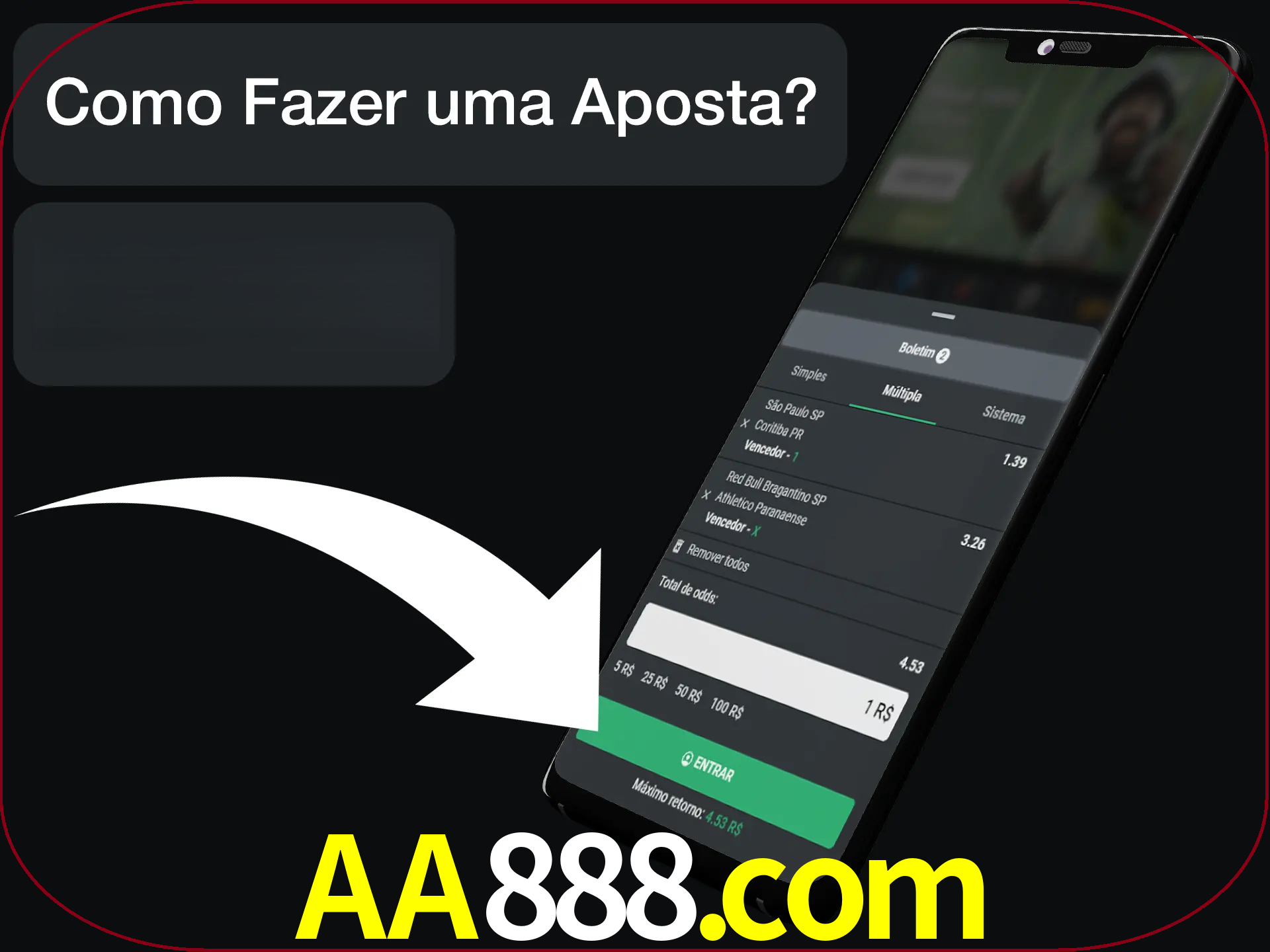 Preencha sua aposta e aguarde o resultado.